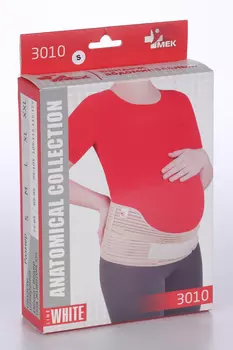 Бандаж Мек абдоминальный 4 ребра жестк S, (3010)