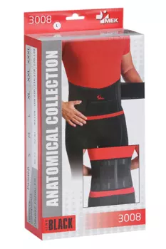 Бандаж Мек пояснично-крестцовый 6 ребер жестк L, (3008)