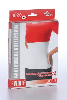 Бандаж Мек поясничный хлопок XL, (3020)