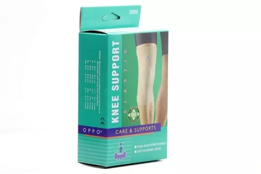 Бандаж OPPO на коленный сустав L, бежевый