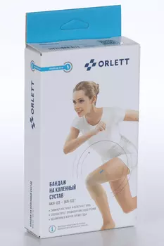 Бандаж Orlett на колен сустав МKN-103 эласт М