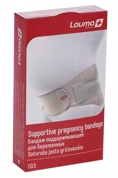 Бандаж поддерживающий д/беременных Lauma р 1