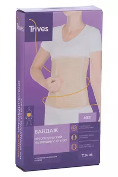 Бандаж Тривес послеоперационный L, 30 см, бежев