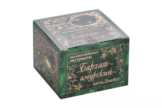 Бархат амурский Самородок России АнтиДиабет, 60 шт, капсулы
