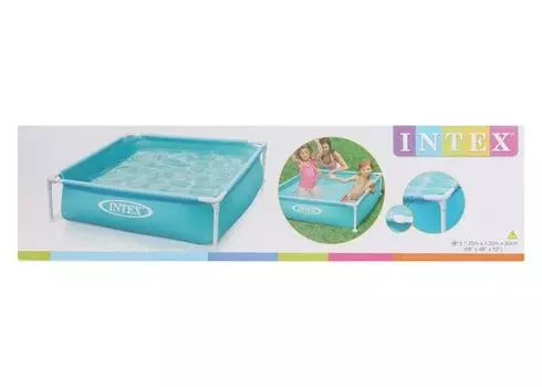 Бассейн каркасный, мини, 122 х 122 х 30 см, от 2 лет, 57173NP INTEX