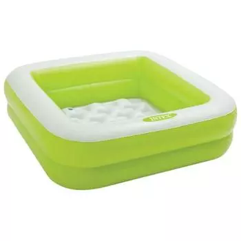 Бассейн надувной Малыш 57100NP INTEX 86 х 86 х 25 см 1-3 года цвет микс