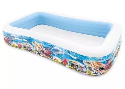Бассейн надувной Морское дно 305 х 183 х 56 см от 6 лет 58485NP INTEX