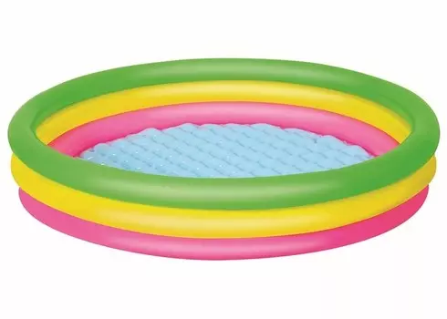 Бассейн надувной Радуга 152 х 30 см от 2 лет 51103 Bestway