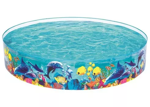 Бассейн Одиссея жёсткий борт 244 х 46 см от 3 лет 55031 Bestway