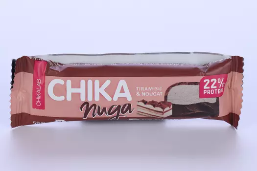 Батончик Chikalab глазир Нуга со вкусом Тирамису, 50 г
