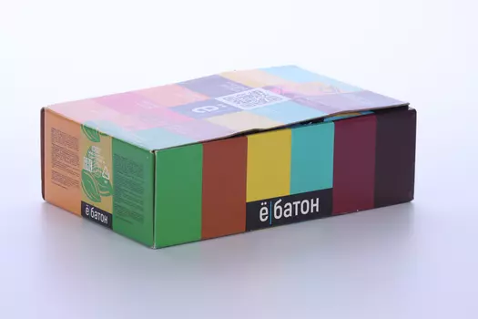 Батончик Ёбатон Кокос-ананас, 50 г, 20 шт, шоу-бокс