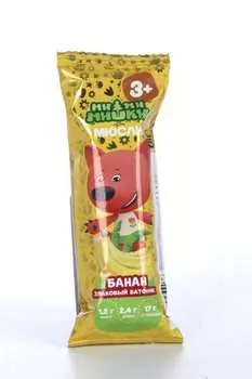 Батончик Мимимишки злаковый Банан, 24 г