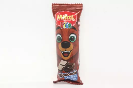 Батончик-мюсли Matti Kids злаковый шоколад, 24 г