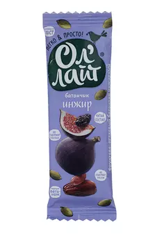 Батончик Ол Лайт Инжир, 30 г