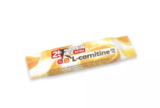 Батончик ProteinRex EXTRA с высоким содержан протеина L-карнитином апельсин, 40 г
