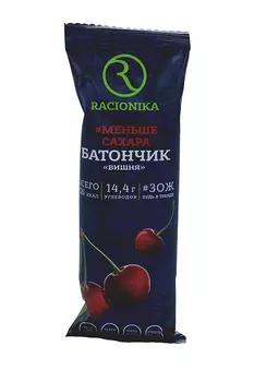 Батончик Рационика Сахар-контроль глазир со вкусом вишни, 50 г