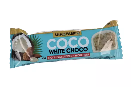 Батончик Snaq Fabriq глазир кокосово-миндальный десерт, 40 г