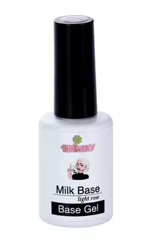 База BioLucky Milk Base light rose д/ногтей 10 мл