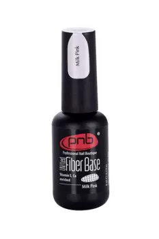 База PNB Fiber Base Milk Pink д/гель-лака молочно-розовая 8 мл
