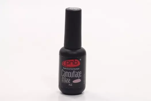 База PNB Pink д/гель-лака камуфлирующая каучуковая розовая 8 мл