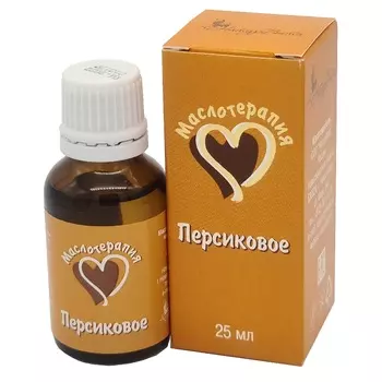 Базовое жирное масло НатурВита "Маслотерапия" Персиковое раф., 25 мл
