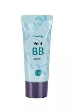 Bb-крем Holika Holika Petit Bb Clearing Spf 30 Pa++ д/проблем кожи тонал с маслом чайн дерева 30 мл