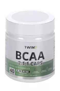 BCAA 2:1:1 1WIN, 240 шт, капсулы