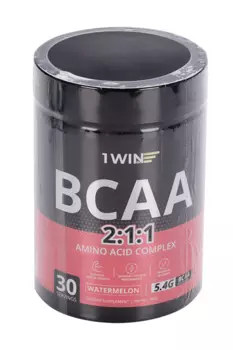 BCAA 2:1:1 1WIN Арбуз 30 порций, 180 г, банка
