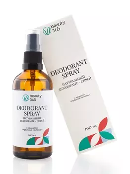 Beauty365 Дезодорант минеральный натуральный "Арбузный коктейль", 100 мл