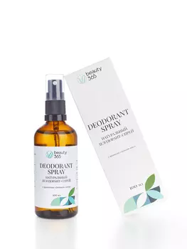 Beauty365 Дезодорант минеральный натуральный с ароматом Зеленое алое, 100 мл