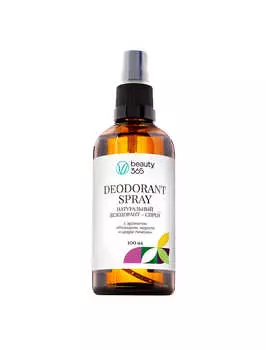Beauty365 Натуральный дезодорант для тела "Розмарин, нероли и цедра лимона”,100 мл