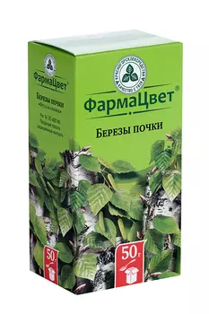 Березы почки ФармаЦвет, 50 г, сырье растительное