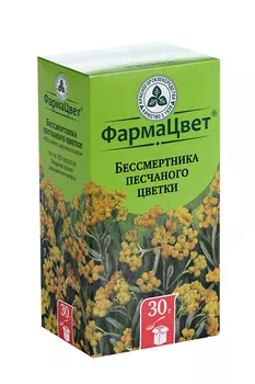 Бессмертника цветки ФармаЦвет, 30 г, сырье растительное измельченное