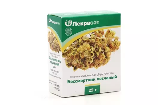 Напиток чайный Бессмертника песчаного цветки, 25 г