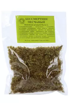 Бессмертника песчаного цветки, 25 г, Шалфей