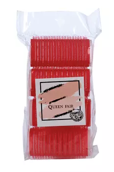 Бигуди Queen fair Липучка d = 2,6 см 6 см 4 шт цвет МИКС