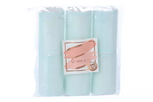 Бигуди Queen fair Липучка d = 3,3 см 6 см 6 шт цвет МИКС