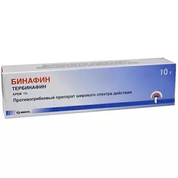 Бинафин 1%, 10 г, крем