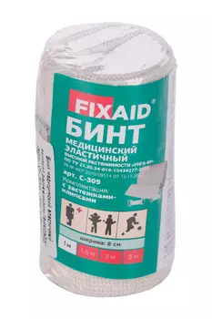 Бинт эласт Фиксэйд 8х100 см, (4601774016172)