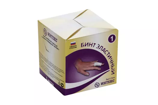 Бинт Интекс эластич трубч латексно-полиэфирный 3 м р 1