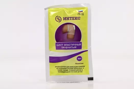 Бинт Интекс эластич трубч р 4