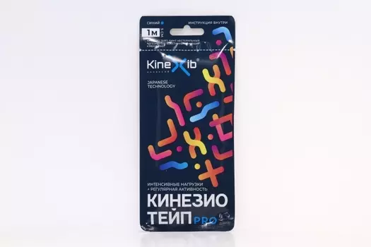 Бинт Кинезио тейп Кинексиб Про н/стер адгезивн восстанавл 5см x 1м, синий