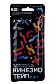 Бинт Кинезио тейп Кинексиб Про н/стер адгезивн восстанавл 5см x 1м, оранж