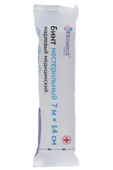 Бинт Клинса н/стер высокой плотности 7м х14см