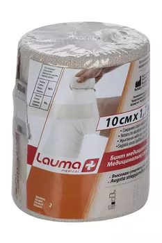 Бинт Лаума эласт 10 см х 1.7 м