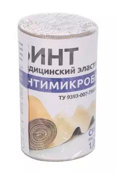 Бинт Леонарда мед эластич антимикроб средн растяжимости 8смх1м