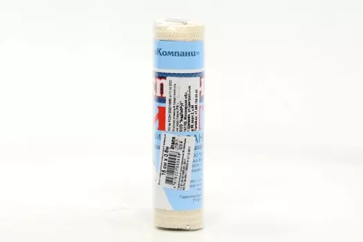 Бинт мед эласт вязан с лайкрой компресс ленточ СР 15 см х 0.6 м