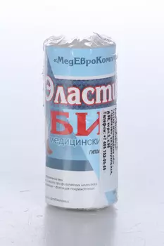 Бинт мед эласт вязан с лайкрой компресс ленточ СР 8 см х1 м