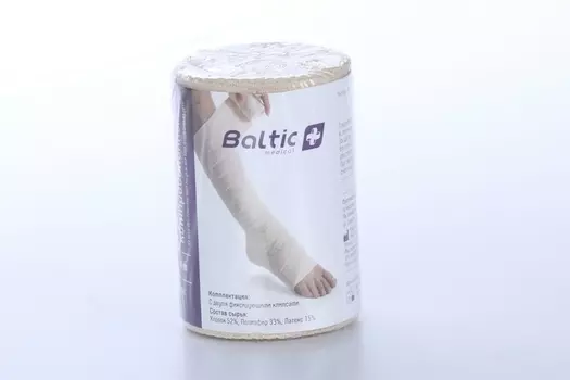 Бинт мед Балтик медикал эласт компрес средн растяж 10см x 4м