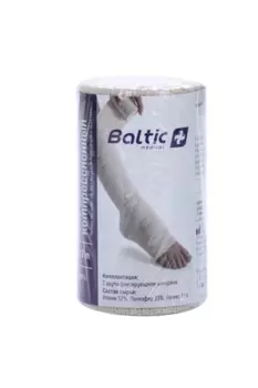 Бинт мед Балтик медикал эласт компрес средн растяж 10см x 2м